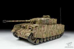 【红星 3620】1/35 四号坦克H型试模件成品图