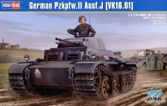 【HOBBYBOSS 83803】1/35 德国 Pzkpfw.II Ausf.J (VK.1601)轻型战车板件图和说明书