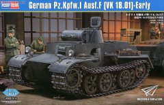【HOBBYBOSS 83804】1/35 德国一号坦克F型（VK.1801）轻型坦克早期型板件图和说明书