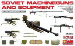 【MINIART 35255】新品：1/35 苏联机枪及装备