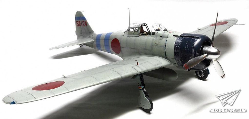 1/32 三菱a6m2零式战斗机(田宫)