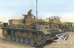 【威龙 6901】新品：1/35 德国三号坦克H指挥型 非洲军团（Smart Kit）