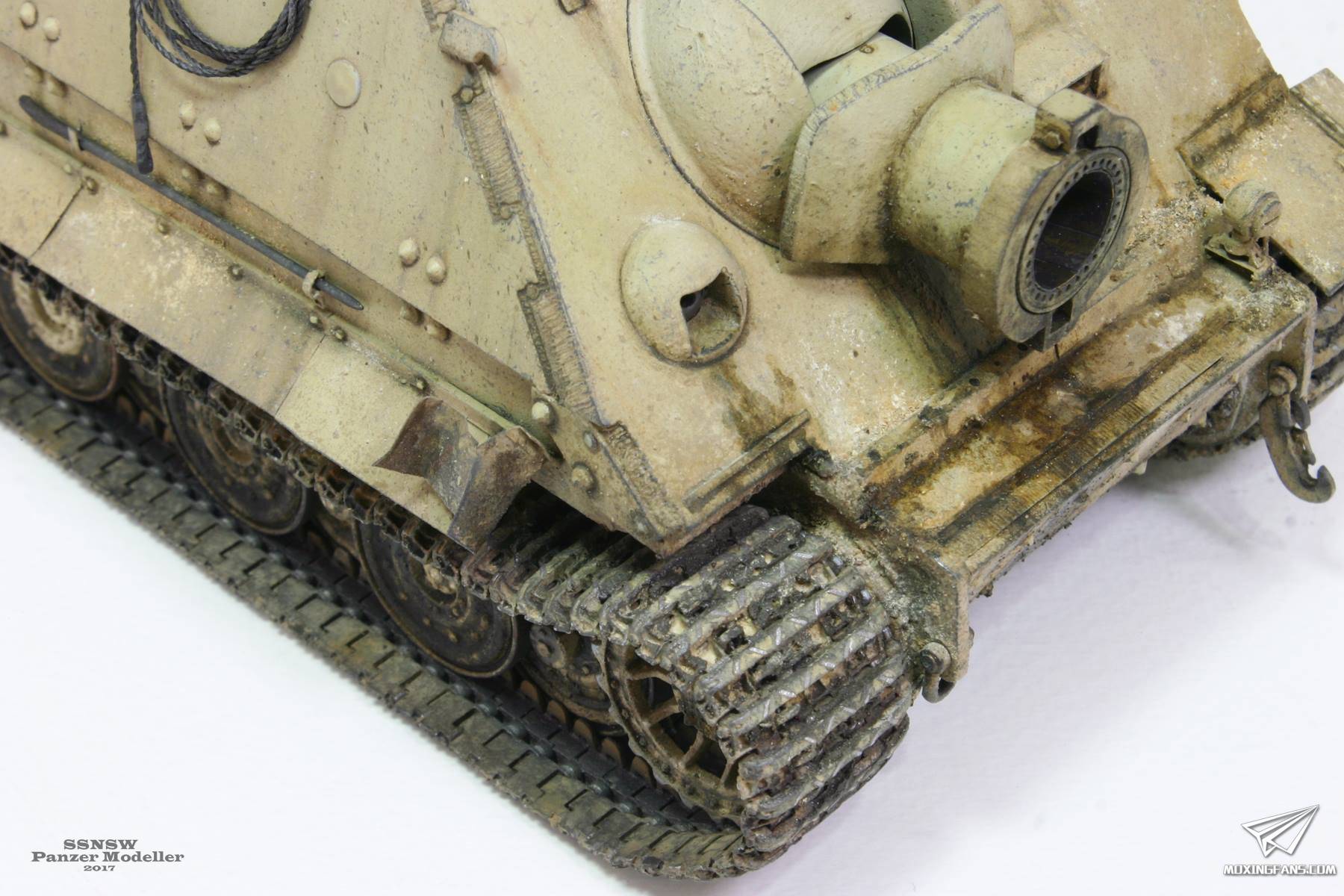 1/35 德国突击虎自行火炮(afv club)(2)