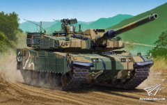【爱德美 13511】1/35 韩国K2黑豹主战坦克板件预览