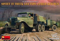 【MINIART 35257】新品：1/35 苏联AAA卡车及战场炊事车