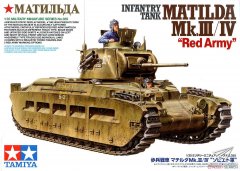 【田宫 35355】1/35 玛蒂尔达步兵坦克Mk.III/IV红军版板件图和说明书