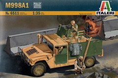 【意大利 6511】1/35 美国M998A1悍马军车开盒评测