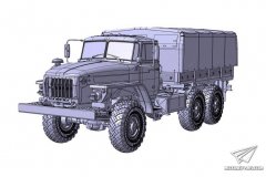 【红星 3654】新品：1/35 俄罗斯URAL-4320卡车