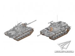 【威龙 3611】新品：1/35 M48A5中型坦克105mm主炮