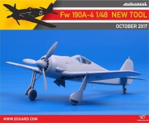 【牛魔王 82142】新品：1/48 德国Fw 190A-4战斗机官方素组图更新