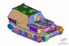 【红星】新品：1/35 德国费迪南坦克歼击车