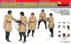 【MINIART 35244】新品：1/35 苏联坦克乘员组（冬季装备）