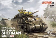 【自由 15101】新品：1/35 中国驻印军M4A4谢尔曼中型坦克
