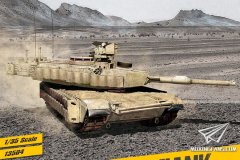 【爱德美 13504】新品：1/35 美国M1A2 V2 TUSKII主战坦克