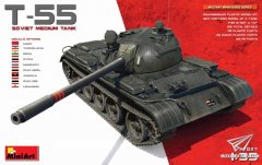 【MINIART 37027】新品：1/35 苏联T-55中型坦克