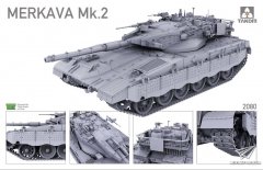 【三花 2080】新品：1/35 以色列梅卡瓦主战坦克Mk.2型