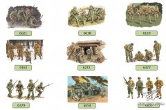 【威龙】1/35 美军兵人再版单（赠送额外板件）