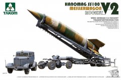 【三花 5001】新品：1/72 德国V2导弹及汉诺马格SS100拖车