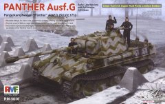 【麦田 5016】1/35 德国豹式坦克G初期/后期型板件图和说明书