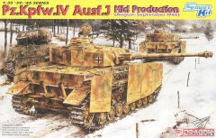 【威龙 6556】1/35 德国四号坦克J中期型板件图和说明书（再版）