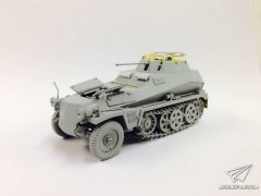 【威龙 6882】1/35 德国Sd.Kfz.250/9 Ausf.A半履带车le.S.P.W (2cm)官方素组图更新