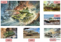 【威龙】T-34中型坦克魔术履带限量再版单  