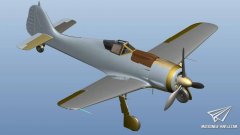 【小鹰】新品：1/32 Fw 190A-5战斗机