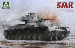 【三花 2112】1/35 苏联SMK重型坦克开盒评测