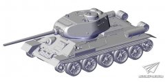 【意大利】新品：1/35 T-34/85中型坦克