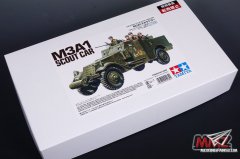 【田宫 35363】1/35 苏联M3A1装甲车开盒评测