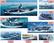 【威龙】1/700 美国海军航空母舰精选合集预订单