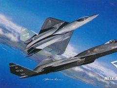 【威龙】2507 1/72 YF-23 再版预订单