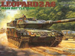 【田宫 35271】1/35 德国豹2A6主战坦克开盒评测