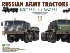 【三花 5003】1/72 苏联MAZ-537&KZKT-537L 板件图和说明书