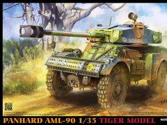【TIGER MODEL 4635】1/35 法国AML轻型轮式装甲车 AML90板件预览