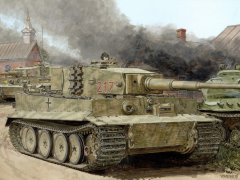 【威龙 6888】虎式坦克中期型 奥托卡尔尤斯（马利诺沃1944）高清封绘