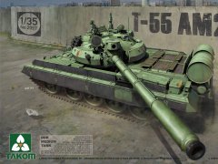 【三花 2057】1/35 T-55 AM2B中型坦克