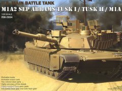【麦田 RM-5004】1/35 艾布拉姆斯主战坦克 M1A2 SEP TUSK-1/2/M1A1 TUSK
