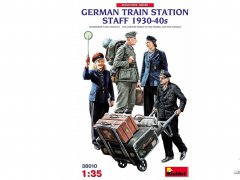 【MINIART 38010】新品：1/35 德国火车站人员组1930-40s