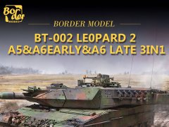 【边境 BT-002】1/35 德国豹2A5&A6 3合1更多信息更新