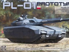 【三花 2127】1/35 波兰PL-01轻型坦克原型车开盒评