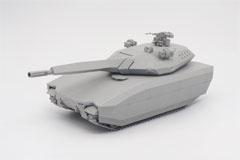 【三花 2127】1/35 波兰PL-01轻型坦克原型车素组评测