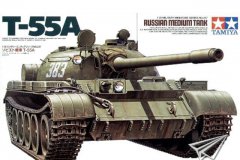 【田宫 35257】1/35 苏联T-55A中型坦克