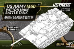 【优速达 UA-60003】1/144 美国M60巴顿中型坦克