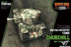 【MENG WWT-017】英国“丘吉尔”步兵坦克