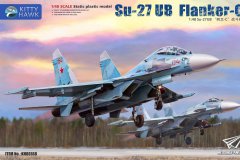 【小鹰 KH80168】1/48 Su-27UB 侧卫-C战斗机
