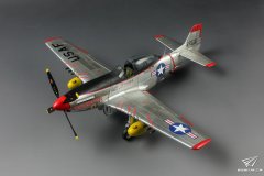 【威骏 FB4012】 1/48 美国F-51D“野马”战斗轰炸机（朝鲜战争）制作评测