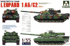 【三花 2004】1/35 德国豹1A5/C2主战坦克