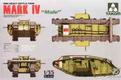 【三花 2008】1/35 MARK IV 雄性重型坦克
