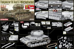 【威龙 6926】1/35 德国 “旋风”四号防空坦克早期型 (2合1)预订单